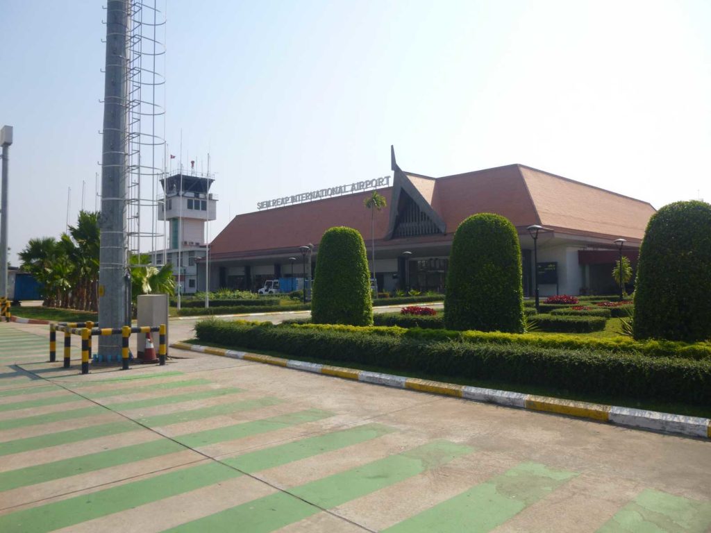 Seam Reap Airport buldings